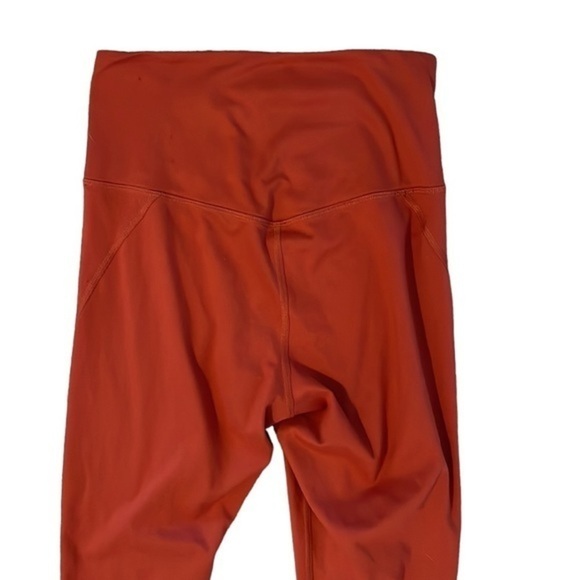 Girlfriend Collective Compressive High Rise Leggings Women’s Size Small Orange - Picture 7 of 8